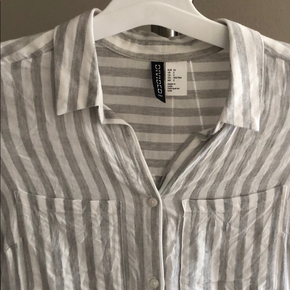 Striped button down - Picture 3 of 4